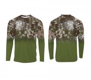 Men Long Sleeve Fishing Shirt